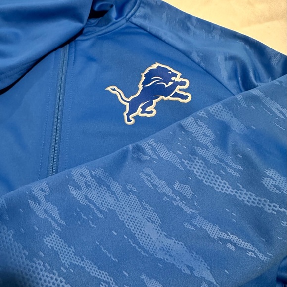 LIONS Fanatics Zip up Hoodie Jacket XL - Picture 2 of 6